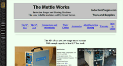 Desktop Screenshot of inductionforge.net