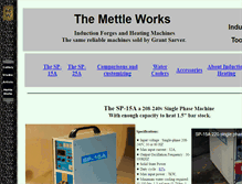 Tablet Screenshot of inductionforge.net